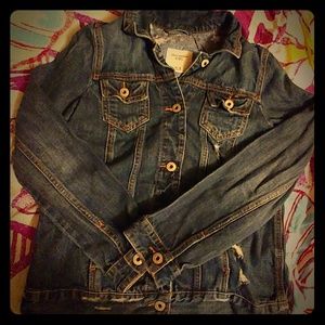 Abercrombie kids denim jacket